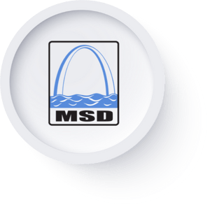 VertexOne Client Logo, Metropolitan St. Louis Sewer District MSD