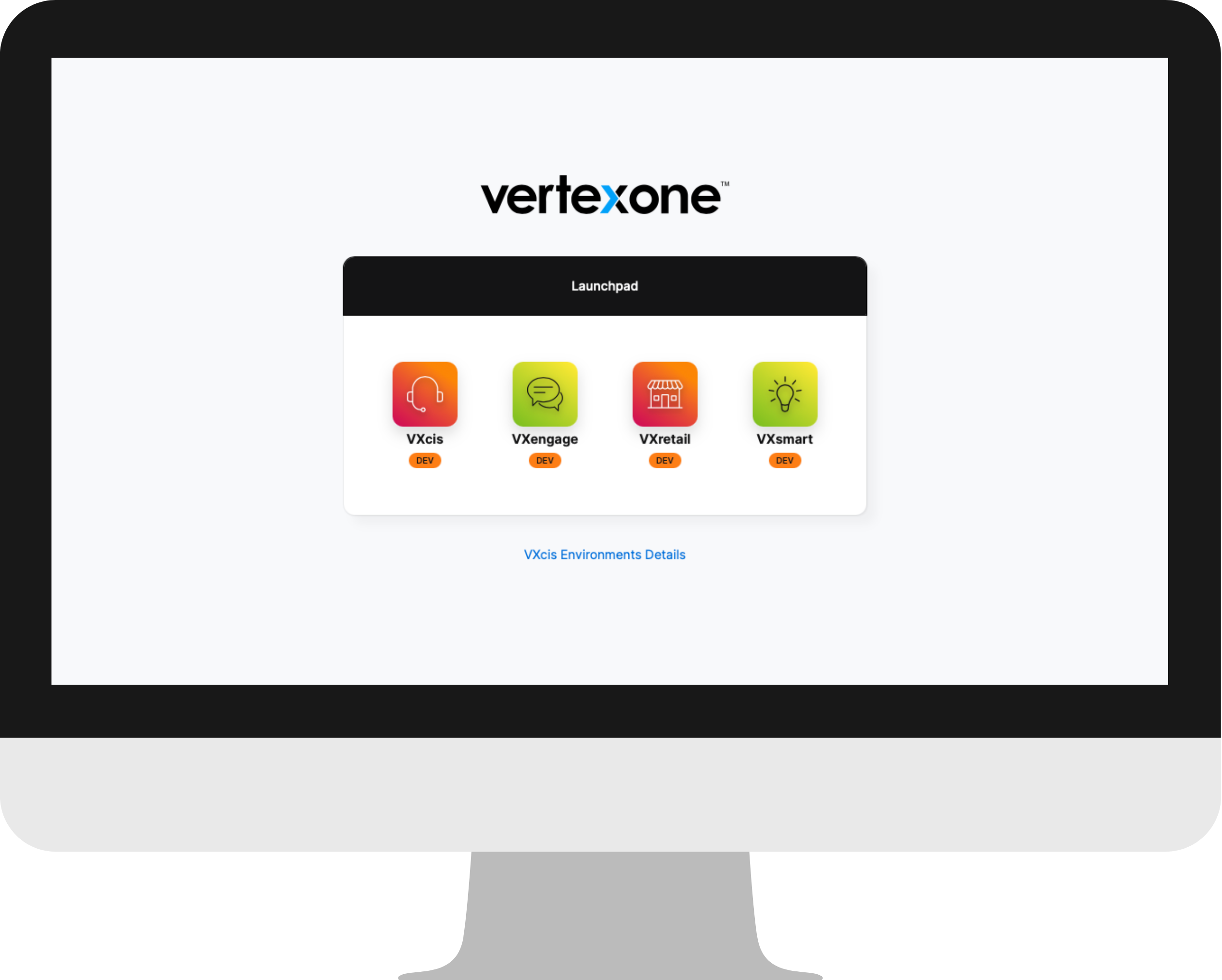 VXcis UI Refresh Screens Demo