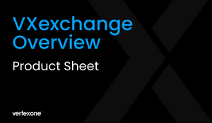 VertexOne VXexchange Fact Sheet