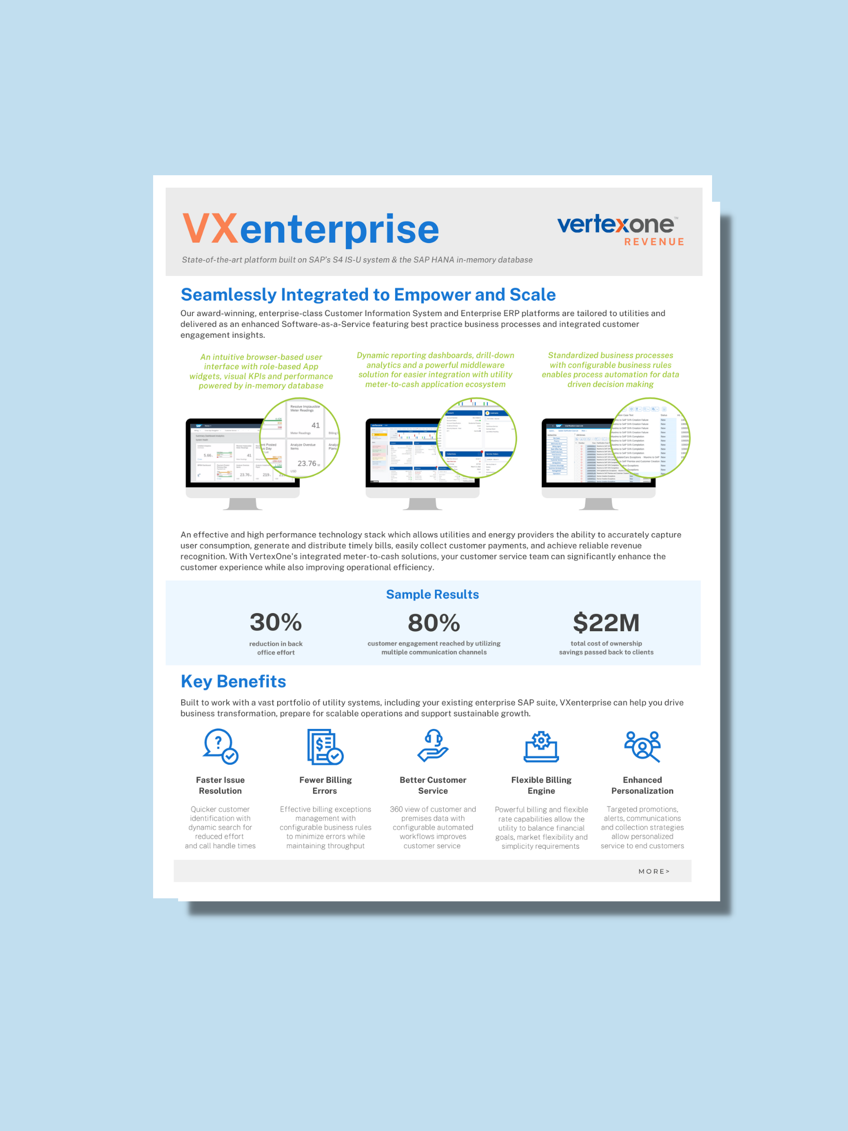 VertexOne CIS Enterprise™ Brochure