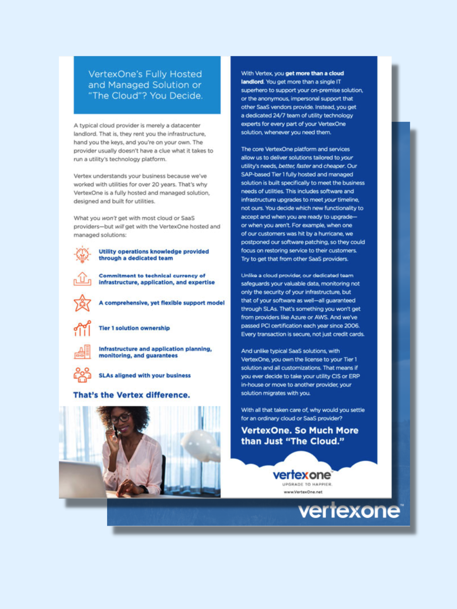 OneSheet: VertexOne's Fully Hosted and Managed Solution