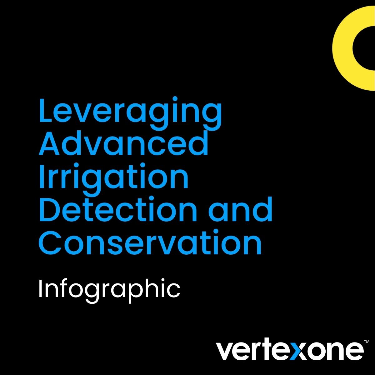 Leveraging Advanced Irrigation Detection and Conservation - Infographic