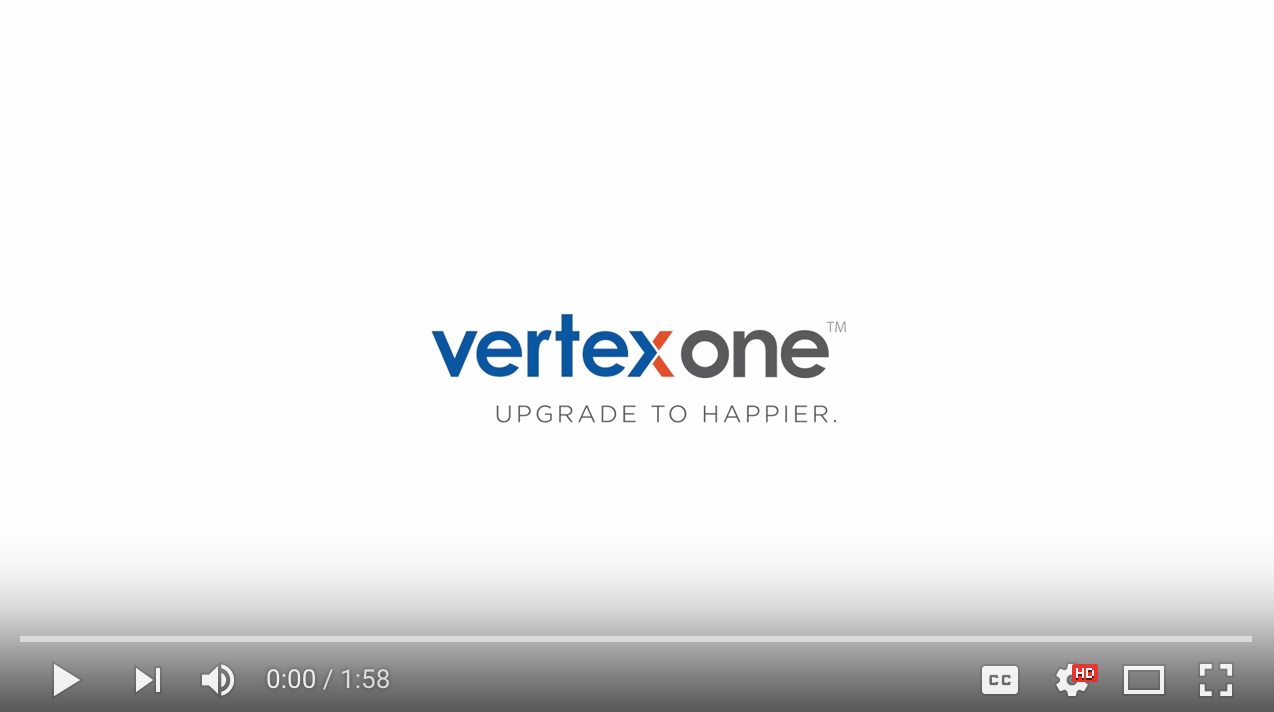 Video: VertexOne CIS for Utilities - The Ultimate CIS Experience