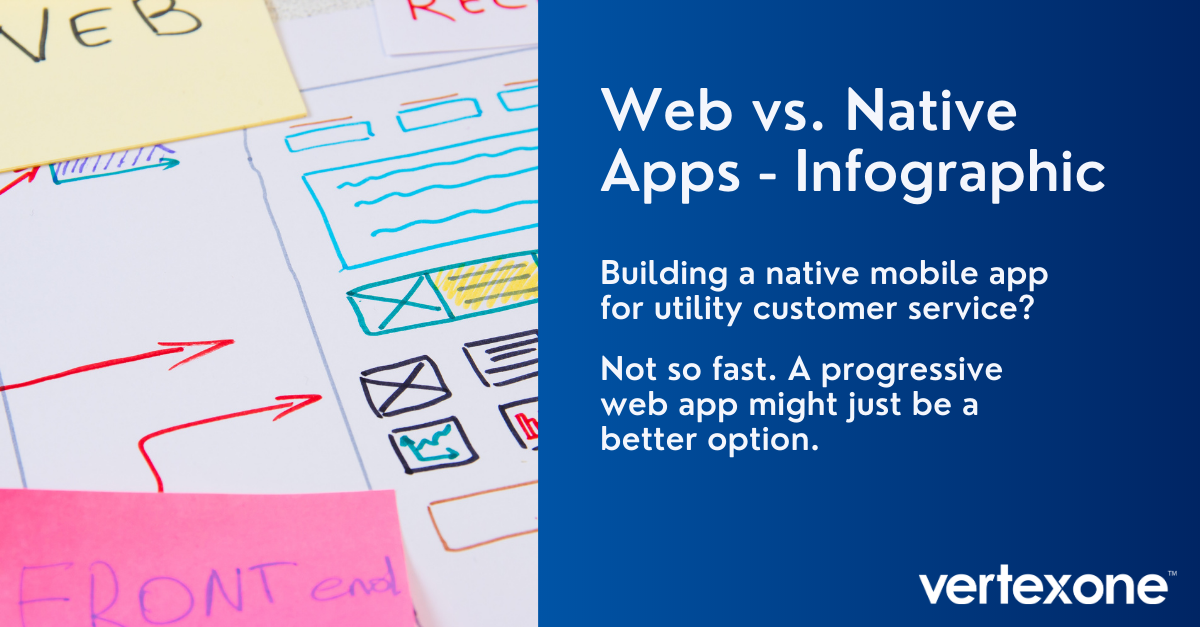 VertexOne Web v. Native App Infographic